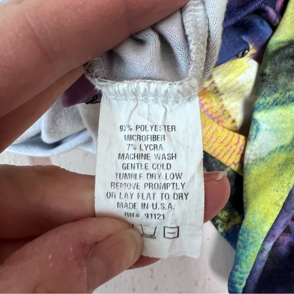 Sno Skins Printed Dreamcatcher Activewear Turtleneck Top - Picture 7 of 7